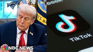 Trump signs executive order paving the way for TikTok deal with China