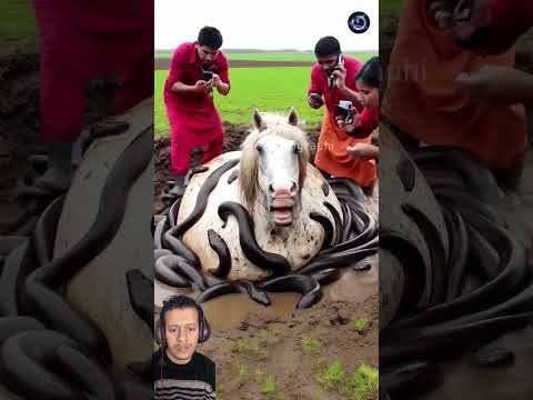 الحصان ذهب إلى البئر اللي يشرب