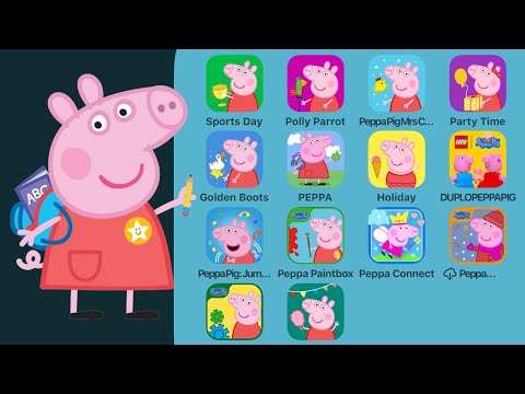 All Peppa Pig Mobile: Peppa Pig: Sports Day, Polly Parrot, Happy Mrs Chicken, Party Time, World...