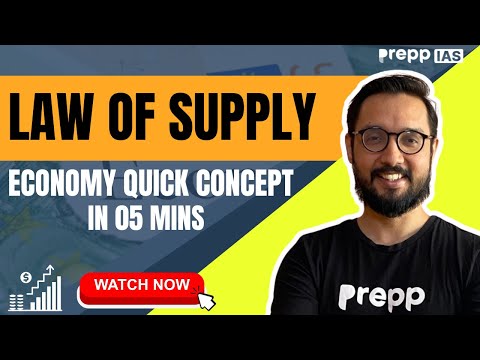 Law of Supply  | Economics Concepts in 05 minutes | #economics #upsc2025