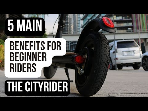 5 benefits that make Cityrider the perfect Beginner Electric Scooter