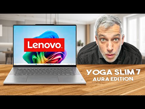 Lenovo Yoga Slim 7i Aura Edition - Un PC avec de l'INTELLIGENCE ARTIFICIELLE !