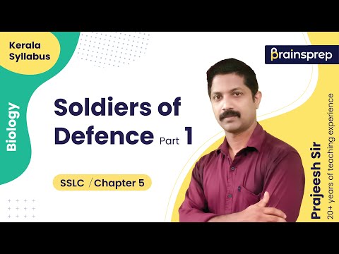 Soldiers of Defence Part 1 SSLC Biology Class 10 | BrainsPrep – Kerala Syllabus Learning App