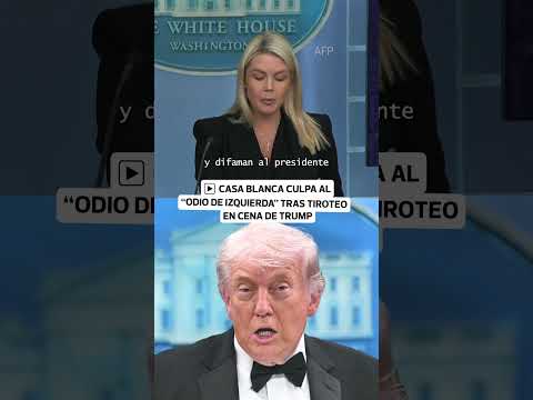 Casa Blanca acusa al “culto al odio de izquierda” por intento de atentado a Trump | El Comercio