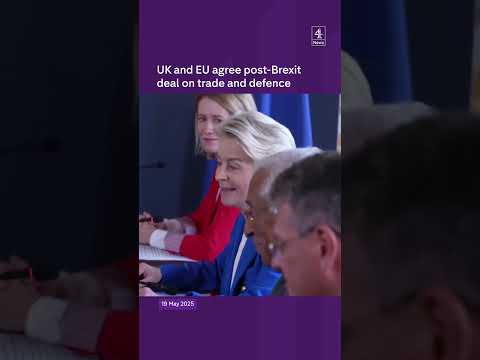 UK and EU agree post-Brexit deal on trade and defence