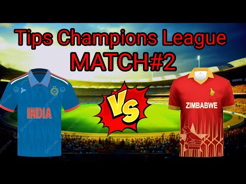 Tips Cricket Championship Match 2 : India vs Zimbabwe - World Tournament  | catch all the action