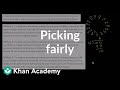 Fairness in Random Selection Methods
