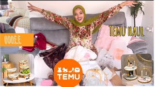 طلبت مشتريات لبيتي من موقع صيني temu ب 200$ شوفو شنو وصلني 🤭🫢