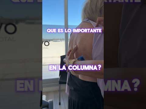 La columna duele por el disco intervertebral o la rectificación!? Y si no?😱 #quiropraxiaconsofi