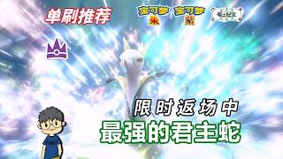 最強的君主蛇限時返場丨狠辣椒、妖火紅狐單刷策略《寶可夢 朱／紫 零之秘寶》