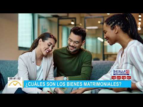 ¿Cuáles son los bienes matrimoniales?