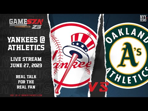 GameSZN Live: New York Yankees @ Oakland Athletics - Brito vs. Blackburn -
