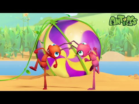 Fishing For Candy | ANTIKS | Funny Cartoons For All The Family!