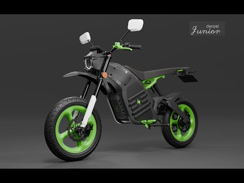 Carbon Fiber Electric Motorcycle Denzel Junior