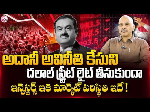 Edara Ramakrishna - Adani Shares Crashed 🚨 | Gautam Adani Stocks Latest News #sharemarket #stocks