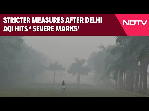 Delhi AQI | Pollution Chokes Delhi, New Restrictions In Place, Schools Go Online