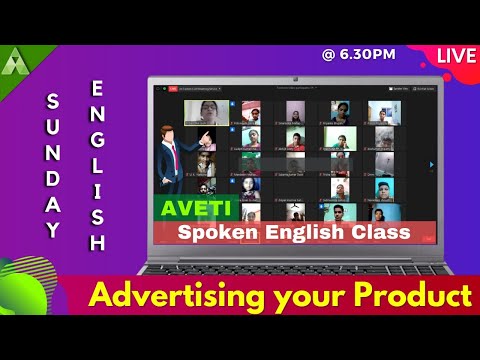 Spoken English | Advertising your Product | Aveti Learning