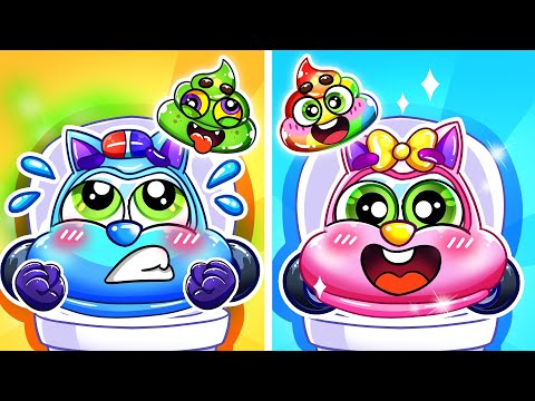 Poo Poo Zombie Song | Diaper Song | The Potty Song + More Nursery Rhymes by Baby Cars & Friends