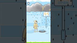 【ドッキリ神回避5】雨回避の攻略  ゲリラ豪雨［ Prank god avoidance 5  ]  #ゲーム #ゲーム実況 #shorts