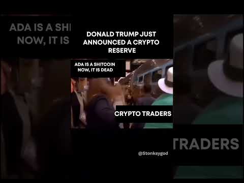 Trump just announced a strategic crypto reserve