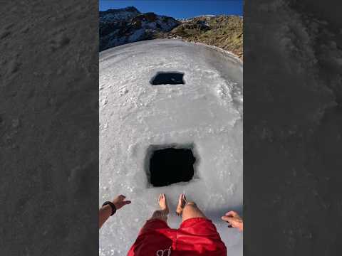 Swimming Under Ice Gone Wrong!