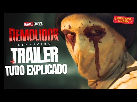 DEMOLIDOR BORN AGAIN - TRAILER | MUSE, MERCENÁRIO e TIGRE BRANCO EXPLICADOS