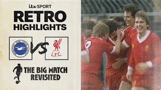 RETRO HIGHLIGHTS: Brighton v Liverpool | February 1981 | The Big Match Revisited