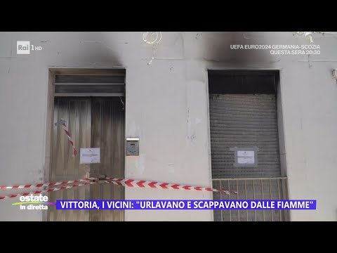 30enne incendia casa: muoiono mamma e sorella - Estate in diretta 14/06/2024