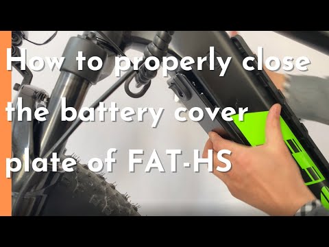 How To: Make your battery cover stay on the EUNORAU FAT-HS and DEFENDER S
