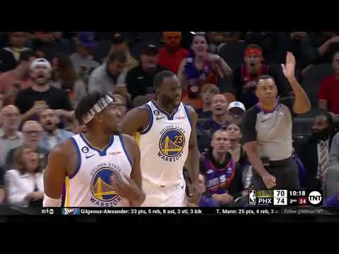 Draymond Green & Steve Kerr T'ed up after arguing non-call‼ video clip