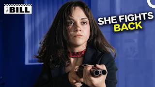 Held at Gunpoint: DC Spears & PC Smith Trapped in Armed Bank Raid! | The Bill