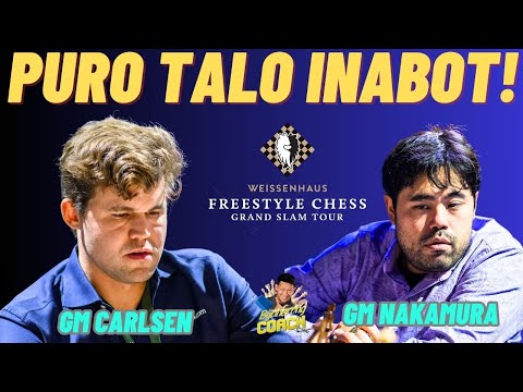 NGAUN KO LANG NAKITANG GANITO SI MAGNUS! TOTOO ANG CHESSMIS?  Carlsen vs Nakamura! Freestyle Chess