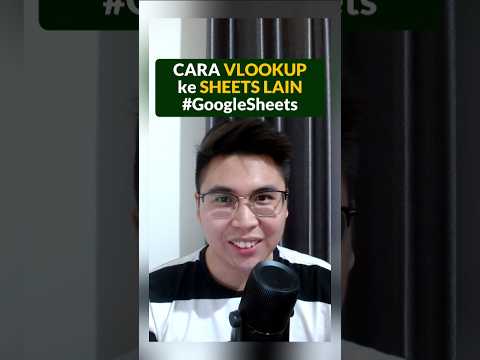 CARA #VLOOKUP KE SHEETS LAIN DI #GOOGLESHEETS #excel #excelshorts #fypindonesia #foryou #exceltips