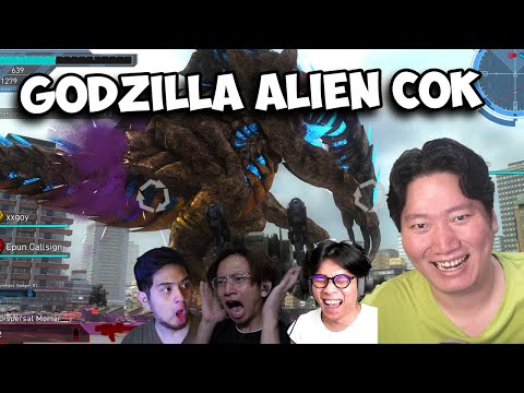 LAWAN GODZILLA JIRR - Earth Defense Force 5 Indonesia #4