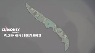 Falchion Knife Boreal Forest Gameplay