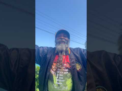 I-so Srong in White Rock Portland / Mama fire nyabinghi ground #viral #fypシ゚ #bobmarley  #rastafari
