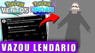 VILÃO DO JOGO, LENDÁRIOS E MAIS! Pokémon Ventos e Ondas (VAZAMENTOS)