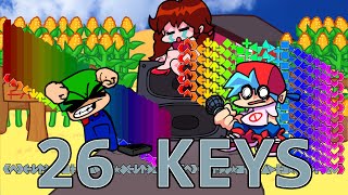 floccinaucinihilipilificatiophobia BUT 26 KEYS FNF