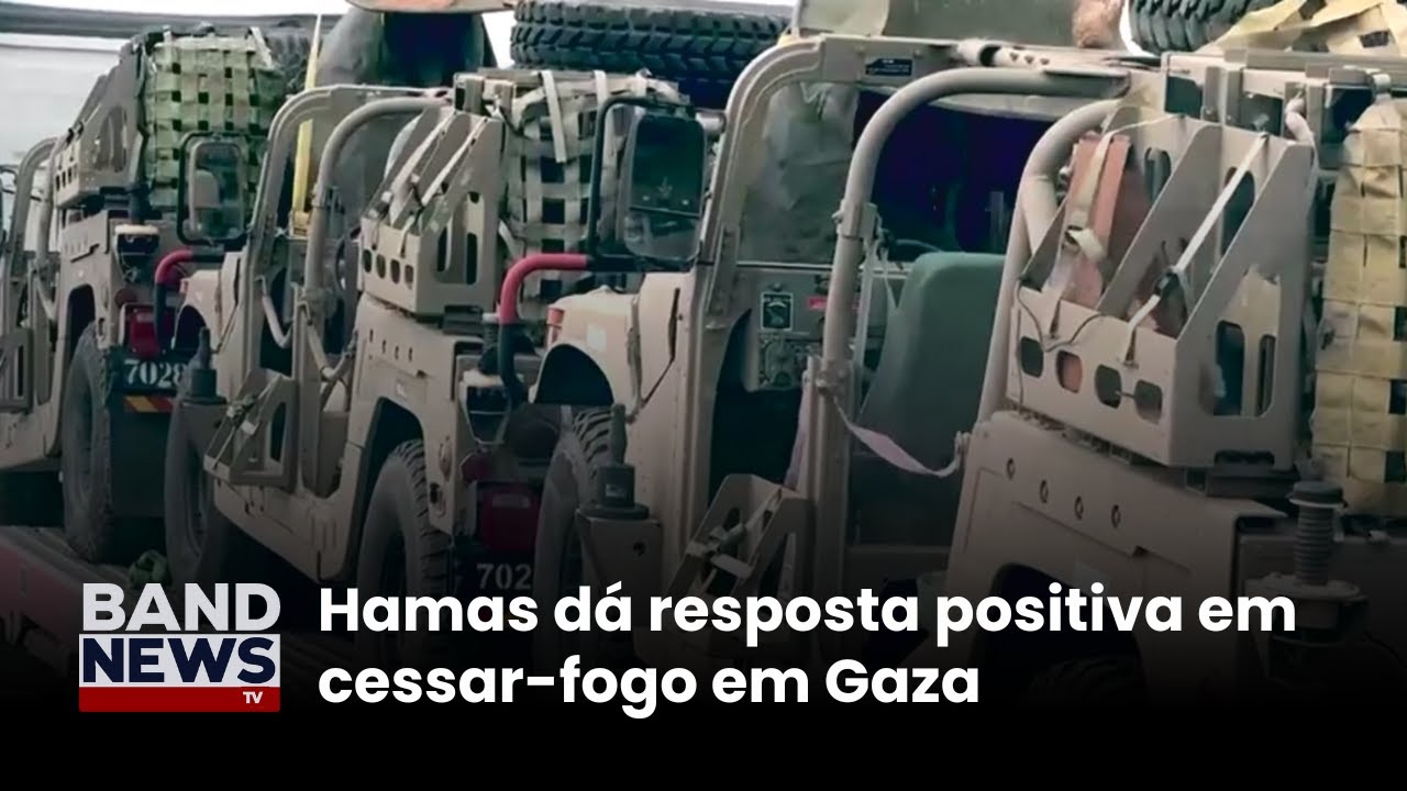 Hamas dá resposta positiva em cessar fogo em Gaza | BandNews TV