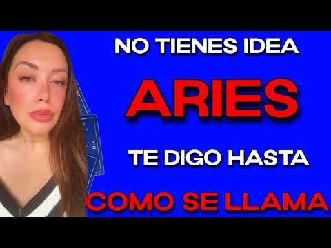 ARIES ♈️ ASÍ SERÁ TU NUEVO AMOR 😱 TE DIGO HASTA COMO SE LLAMA 🔮 HOROSCOPO #ARIES HOY TAROT AMOR