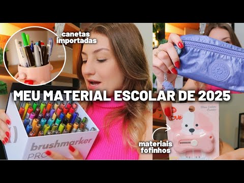 MEU MATERIAL ESCOLAR DE 2025