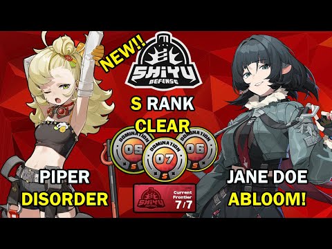 Piper & Jane Doe Teams! | NEW Shiyu Defense 5-6-7 S Clear | Zenless Zone Zero ZZZ 2.0【ゼンゼロ】