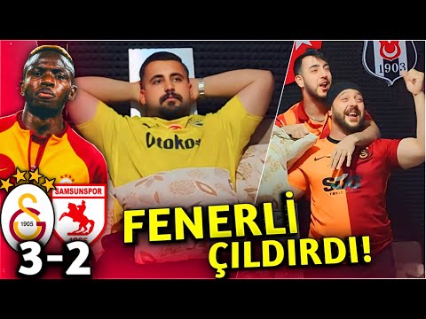 FENERBAHÇELİ GALATASARAY MAÇINI İZLERSE / GALATASARAY 3-2 SAMSUNSPOR