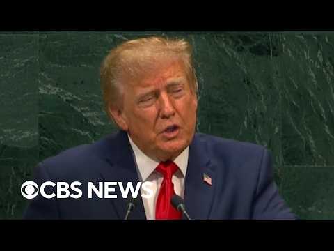 <strong>Watch</strong>: Trump's U.N. General Assembly address <strong>to</strong> <strong>world</strong> leaders