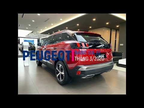 Xe 3008 màu đỏ sơn nóc đen giá 999tr hot nhất tại Peugeot Thái Nguyên