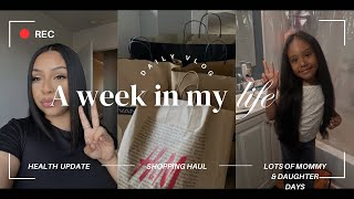 WEEKLY VLOG | I’m back + Chronic back pain updates + mini shopping haul +  mommy daughter days
