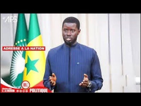 🔴DIRECT | MESSAGE À LA NATION DU PRÉSIDENT BASSIROU DIOMAYE FAYE – JEUDI 12 SEPTEMBRE 2024