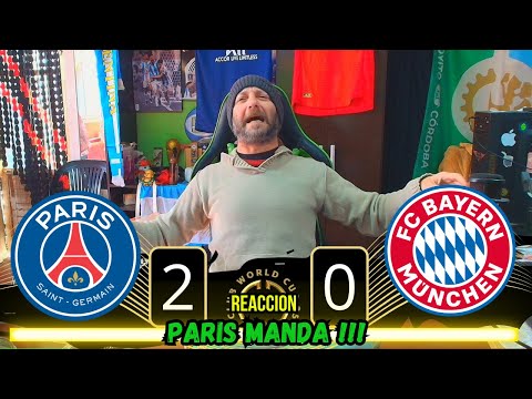 PSG 2 vs BAYERN MUNICH 0 - Reacciones de Hinchas - MUNDIAL DE CLUBES