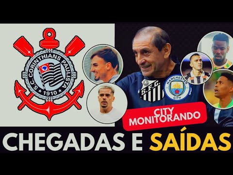 🚨CRAQUE NA MIRA DO MANCHESTER CITY! CHEGADAS E SAÍDAS P/ 2025 | AS ÚLTIMAS NOTÍCIAS DO CORINTHIANS