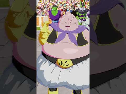 Buu rentre dans le cercle 😭 | crédit : @dennis_main #3d #dragonball #animation #anime #goku #dbz